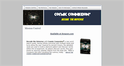 Desktop Screenshot of cosmic-connexion-cards.com