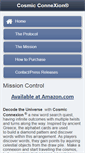 Mobile Screenshot of cosmic-connexion-cards.com